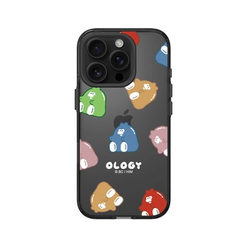 iPhone 16 Pro Clear (相機按鈕) 酷墨灰 - 奧樂雞 Ology - 奧樂雞軟糖