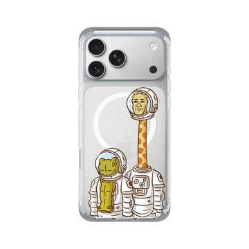 iPhone 17 Pro Max ClearX (MagSafe 兼容) 霜透灰 - Keigo - Astronaut