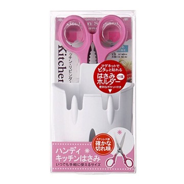 日本GB綠鐘Handy多用途附壁掛盒料理剪刀(G-2007)【APP滿額下單10%點數(單一帳號最高5000點)】1/31止