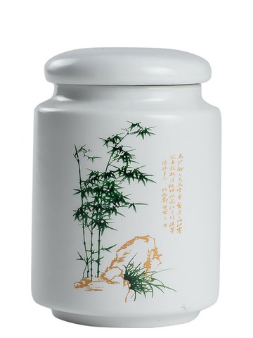 瀾揚陶瓷茶葉罐大小號密封罐個性防潮功夫茶具儲物罐普洱茶葉盒