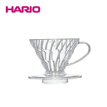 《HARIO》V60透明01樹脂濾杯 VDR-01-T