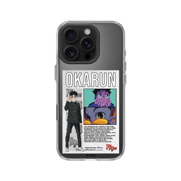 iPhone 16 Pro Clear Case（相機按鈕） 透明 - DanDaDan 膽大黨 - 角色系列-厄卡倫