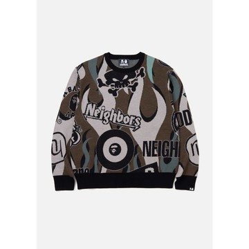 AirRoom【正品現貨】2023SS NEIGHBORHOOD NBHD BAPE RELAXED KNIT 針織毛衣