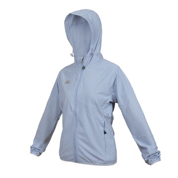 KAPPA 女針織涼感外套(免運 冰感 抗UV 慢跑 運動 休閒 上衣「331Z5JW-131」≡排汗專家≡