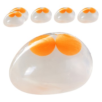 雙蛋黃發洩球 6個  1套  顏色隨機