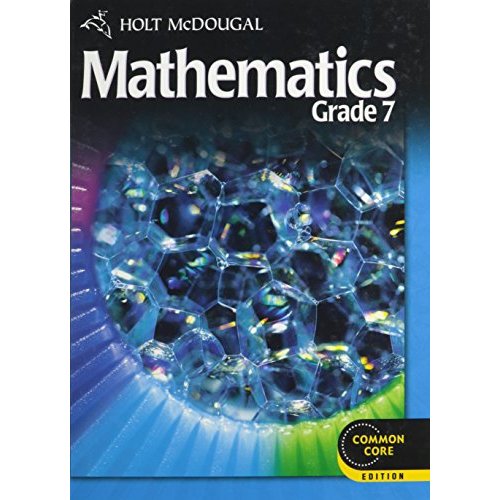 Mathematics Common Core Grade (Holt McDougal Mathematics)