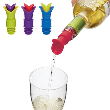 《Colourworks》矽膠瓶塞注酒器- 引酒器 倒酒器 酒塞 瓶塞