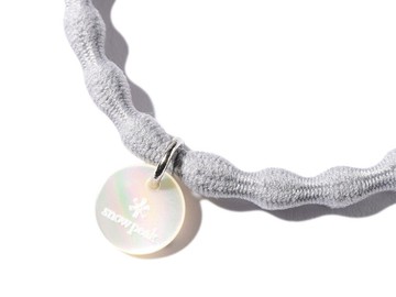 Logo-charm Hair tie 雪花印髮圈 3色可選