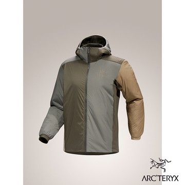 【Arcteryx 始祖鳥官方直營】男 Atom 化纖外套 龍紋綠/糧草綠/帆布棕