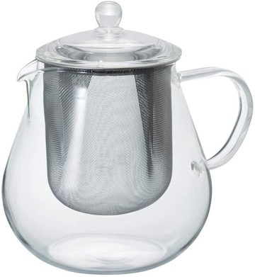 【日本代購】HARIO (哈裡歐) 葉片茶壺 透明 700ml CHC-70T