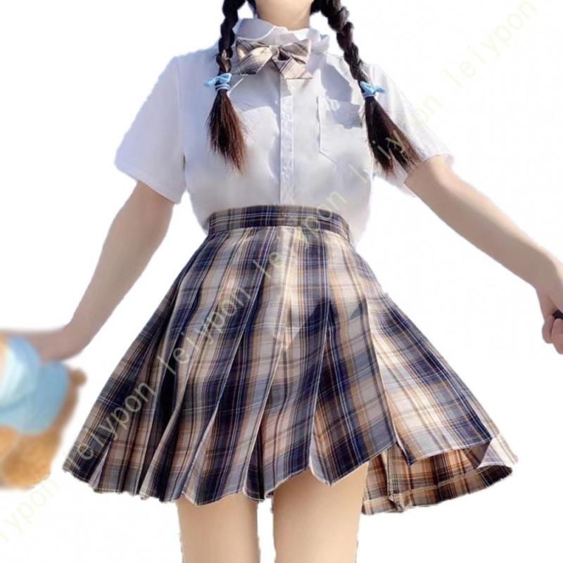 ミニスカート 制服 チェックスカート ミニスカ レディース プリーツ 