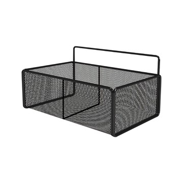 小麥購物 網格置物架 C422 229g  極致黑  小款(26 x 15 x 8.5cm)  2個