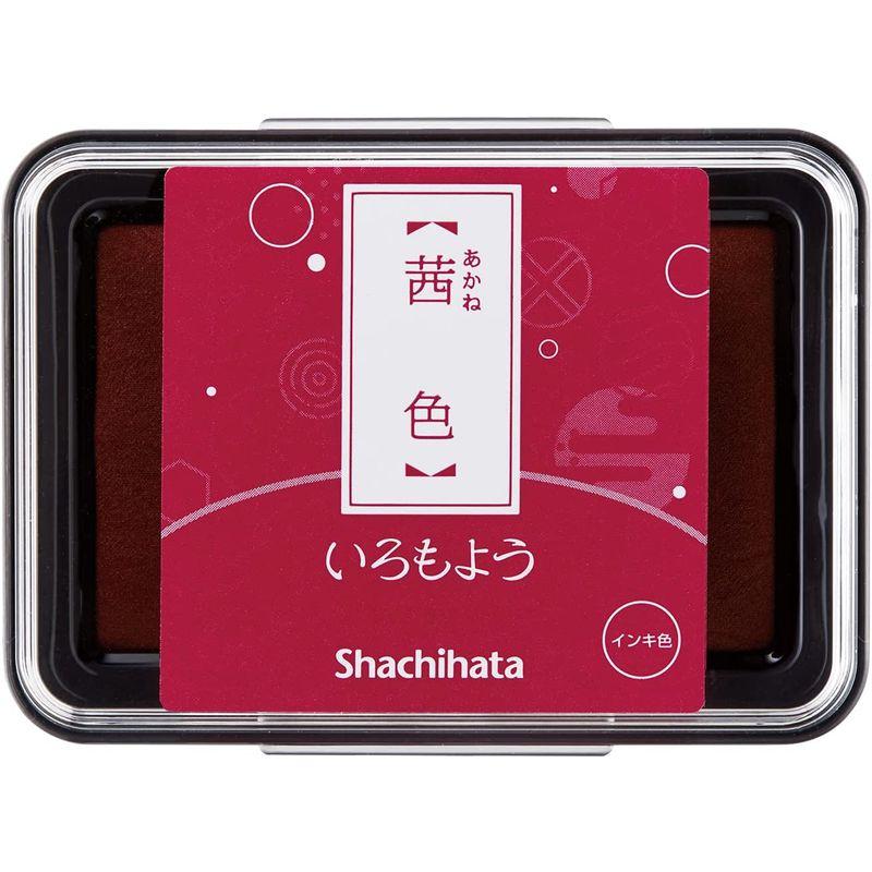 シャチハタ スタンプ台 スタンプパッド いろもよう 茜色 (あかねいろ) HAC-1-DR