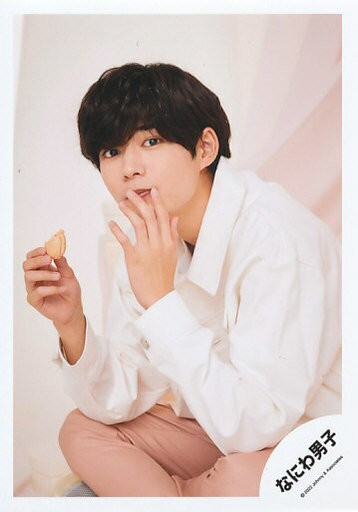 浪花男子/長尾謙杜/膝上/浪花男子Greeting Photo～White Day 2022～/官方生寫真