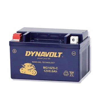 DYNAVOLT藍騎士MG10ZS-C 奈米膠體機車電池 對應YTZ10S TTZ10S GTZ10S MBTZ10S