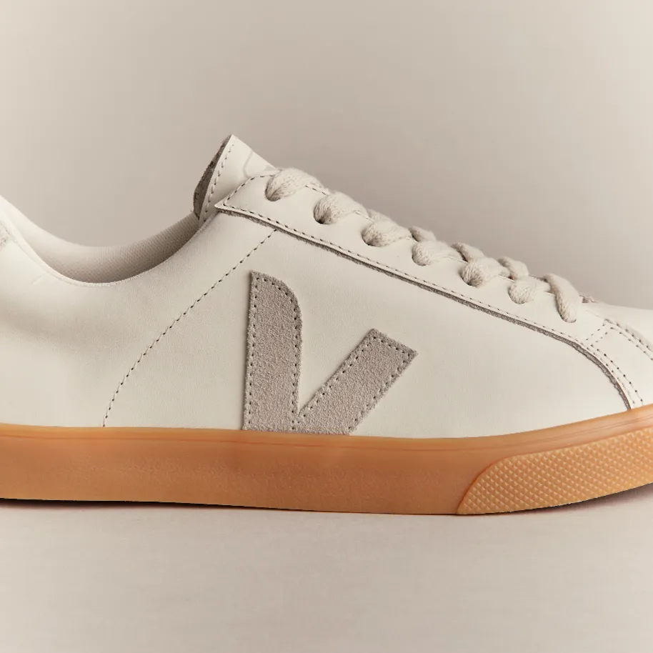 法國 VEJA 經典小白鞋 Esplar 皮革款 米 女 - 女 EUR 36 (US 5)