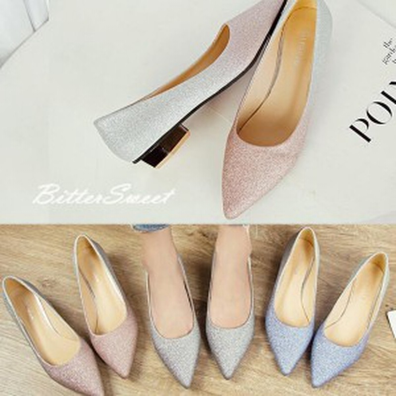 美脚パンプス キラキラ パーティーシューズ レディース ハイヒール ピンク シルバー ブルー 22 5cm 25cm Sho38xx 通販 Lineポイント最大1 0 Get Lineショッピング