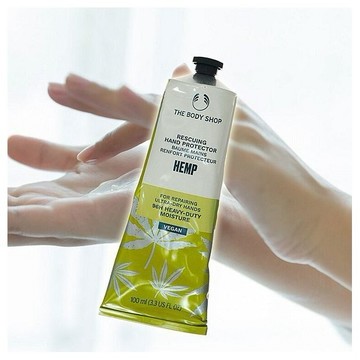 優惠款 THE-BODY-SHOP~大麻籽密集修護護手霜100ml NG品