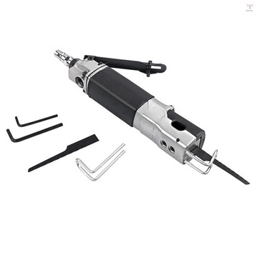 氣動往復鋸 90PSI 9000BPM 往復鋸手持式電動金屬鋸重型鋁合金馬刀鋸適用於鋁塑玻璃纖維和金屬板 Cuttin