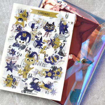 2026 無時效日付貼紙