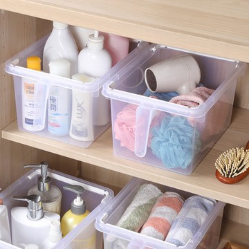 KEYWAY 聯府 芙昕把手堆疊置物盒(大)6.4L-3入組