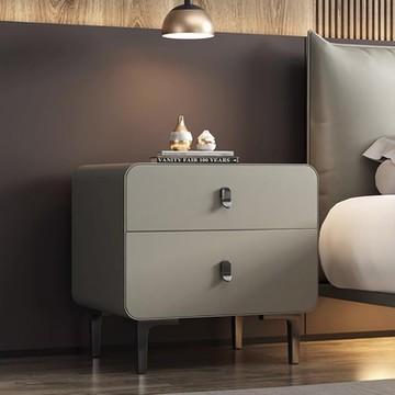 奶油風輕奢床頭櫃40x40x48CM