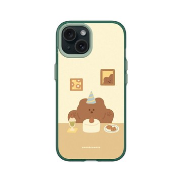 iPhone 15 Clear 憂墨綠 - 布朗尼 annnbrownie - 生日派對