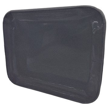 SLOWER 折疊防水收納盒 網眼上蓋設計  35L  黑色  1個