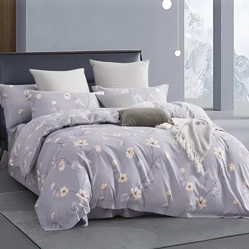 J-bedtime 床寢時光 天絲萊賽爾床包枕套組  單人  雅致花夜