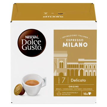 NESCAFE Dolce Gusto 米蘭濃縮咖啡膠囊  6.2g  1套  16個裝