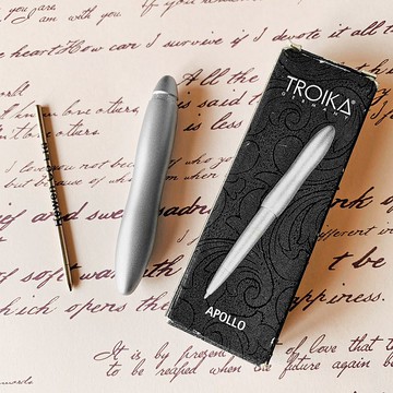 德國 TROIKA精巧太空原子筆 (阿波羅號)   流線造型 一體成形