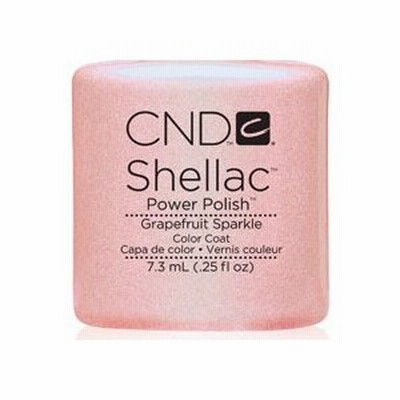 ＣＮＤ　シェラック　ＵＶカラーコート　７．３ｍl　１１３　グレープフルーツスパークル