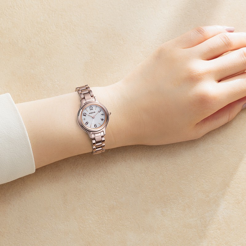 美品 STAR JEWELRY 1Pダイヤ シェル ソーラー 腕時計 1282 エンジェルハート Angel Heart ソーラー 腕時計 レディース