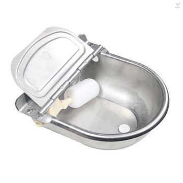 不銹鋼自動飲水器寵物牲畜工具動物水碗帶浮球牛馬山羊綿羊狗