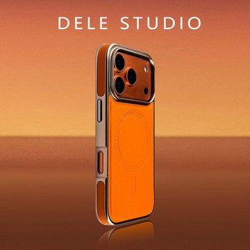 蘋果17手機殼星宇橙側邊皮iphone17promax電鍍新款16pro磁吸15素皮高檔14保護套13簡約大孔個性Air