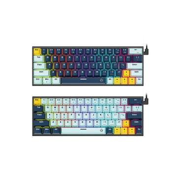 FANTECH ATOM63 60%可換軸體RGB機械式鍵盤(MK874)