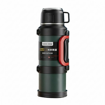 [福利商品]23-7_316保溫壺-軍綠色-2l-1個