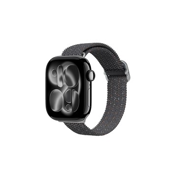 Apple Watch Series 11 (42mm) Apple Watch 專用編織錶帶 午夜黑