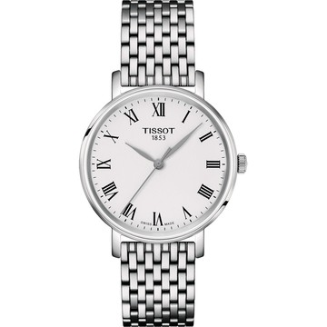 TISSOT 官方授權 Everytime 羅馬經典女錶 開學新裝備 T1432101103300