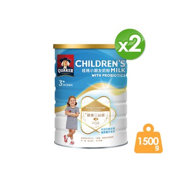《桂格》三益菌小朋友奶粉(1500gx2罐)