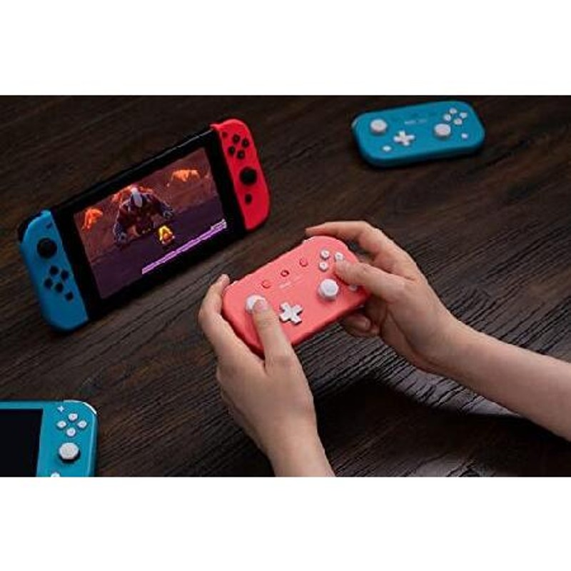 8BitDo Lite 2 Switch、Switch Lite、Android、Raspberry Pi（ピンク 