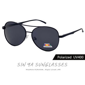 【SINYA】Polarized抗UV 頂級TR鋁鎂墨鏡 飛行員輕量偏光太陽眼鏡 防眩光 男女適用 抗UV400 駕駛墨鏡 N208