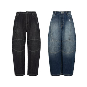 adidas 男女 RAC WASHED PANT 牛仔長褲 - LD6519 LF7408
