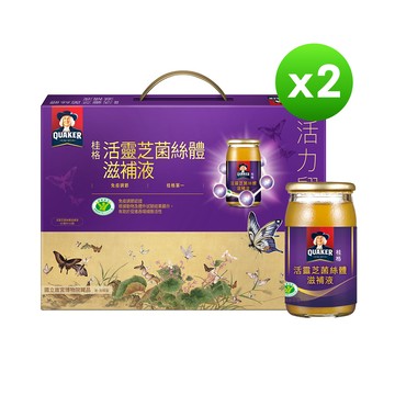 《桂格》活靈芝禮盒(8入x2盒)