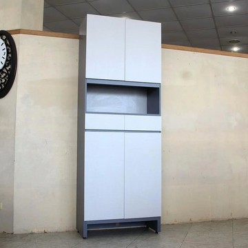 歐風別館威廉亞麻灰白色雙色玄關鞋櫃基隆至台中免運費