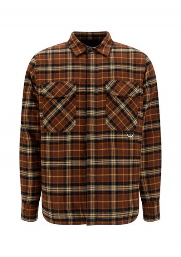 Loewe - Check Shirt - Mens - Brown