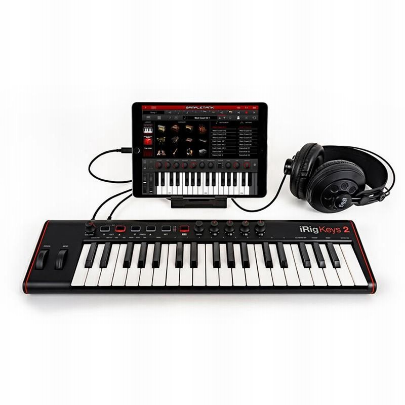 iRig Keys 37 USB MIDI keyboard controller for Mac/PC - YouTube