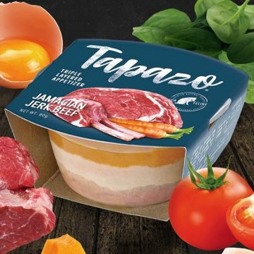 【特百滋 Tapazo】三入組 開胃三層杯 貓用 80g 貓罐頭