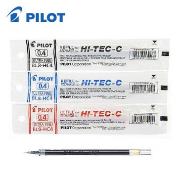 【PILOT 百樂】BLS-HC4 0.4mm超細鋼珠筆替芯/支