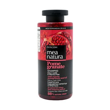 Mea Natura 紅石榴強韌豐盈洗髮精  扁塌細軟髮質適用  300ml  1瓶
